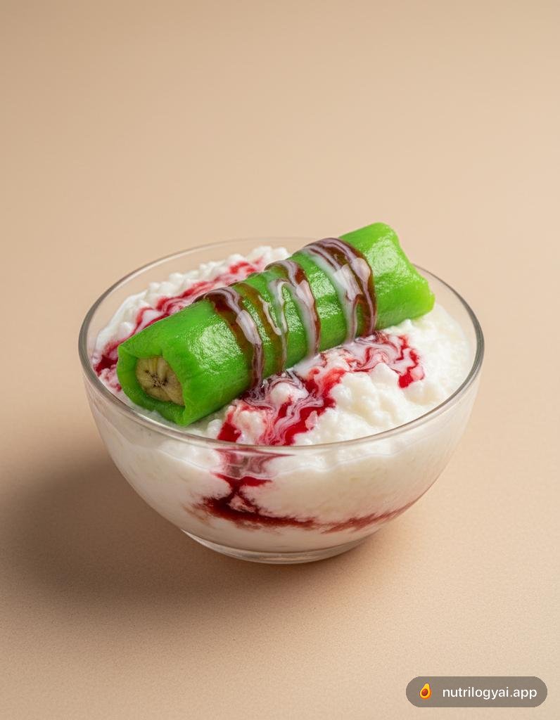 Green Banana Ice (Es Pisang Ijo)