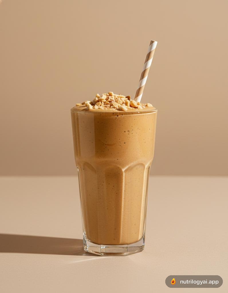 Erdnussbutter-Smoothie