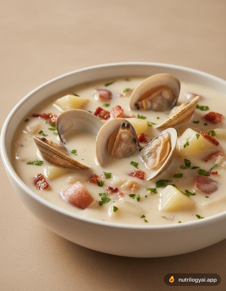 Neuengland-Muschelsuppe