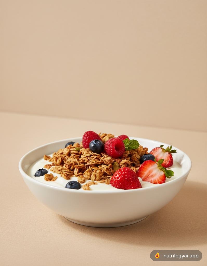 Müsli mit Joghurt