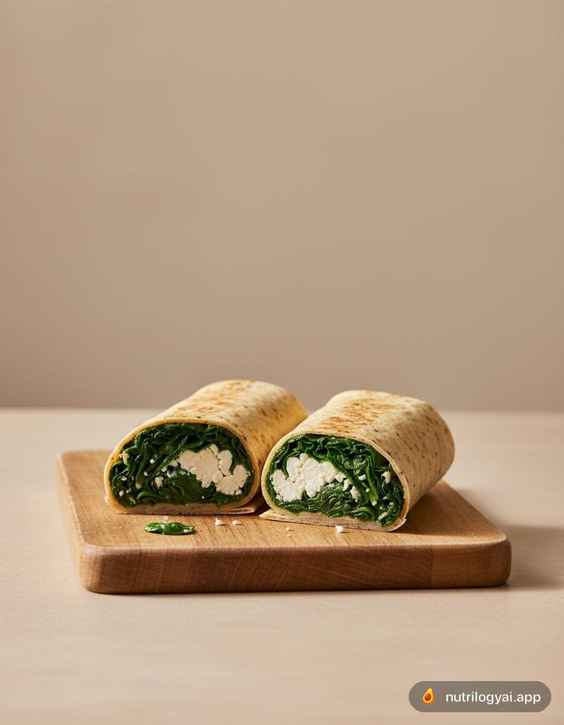 Spinach and Feta Wrap