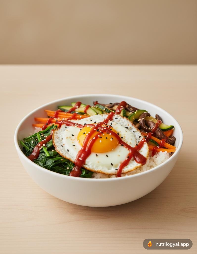 Bibimbap de Pequeno-Almoço