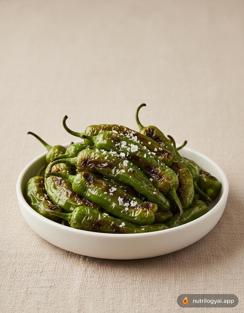 Peperoni shishito grigliati