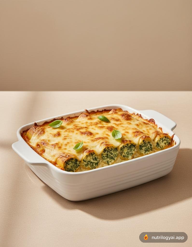 Cannelloni with Spinach