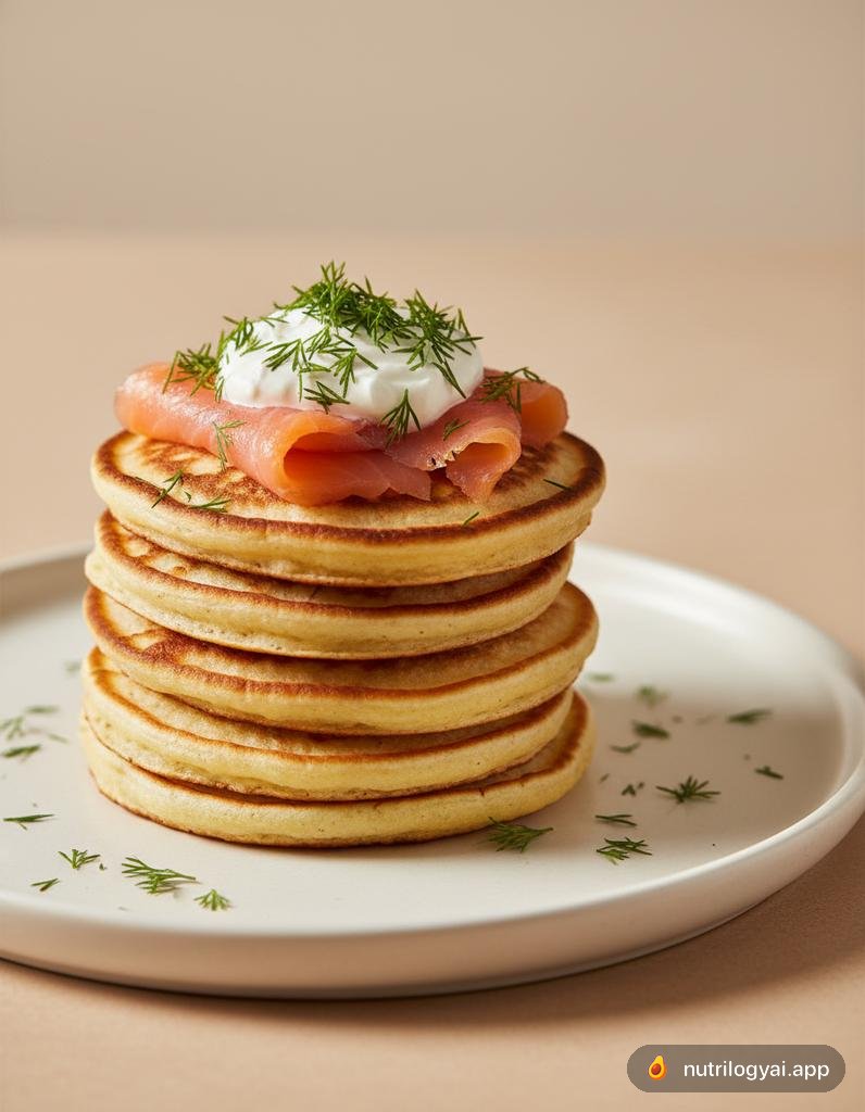 Blinis mit Räucherlachs