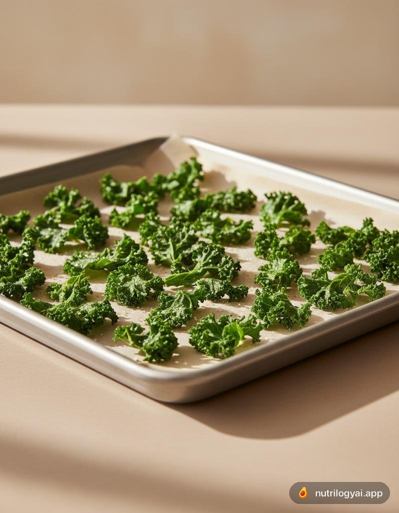 Chips di cavolo nero
