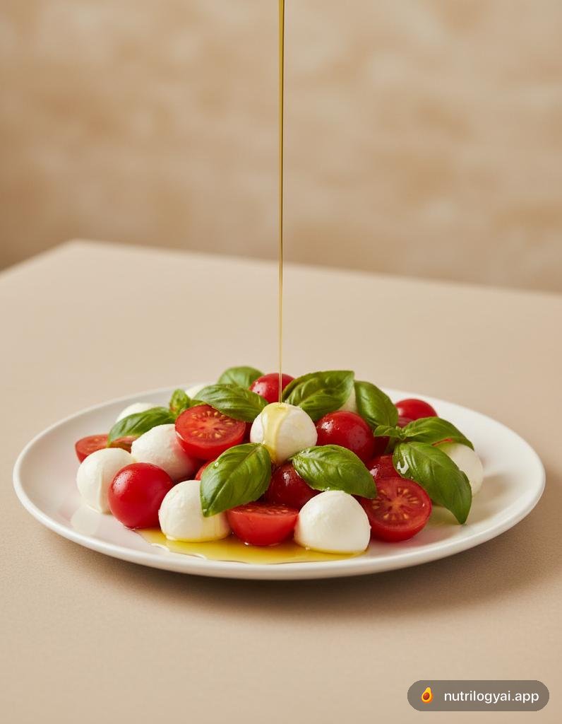 Basil Mozzarella Salad