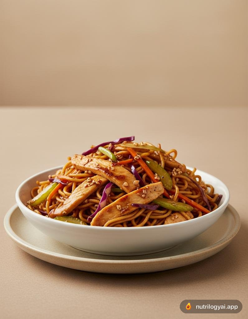 Hühnchen Chow Mein