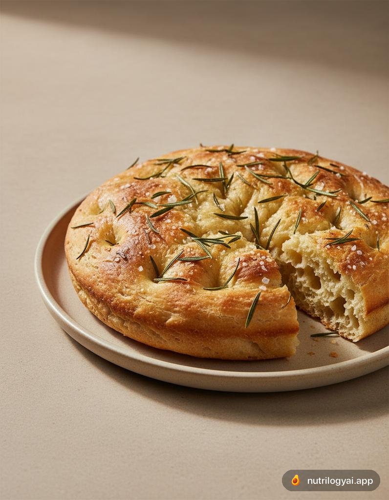 Focaccia with Rosemary