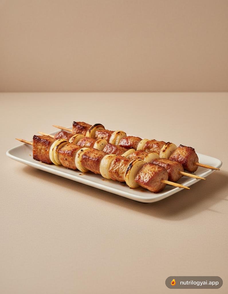 Schaschlik (Fleischspieße vom Schwein)