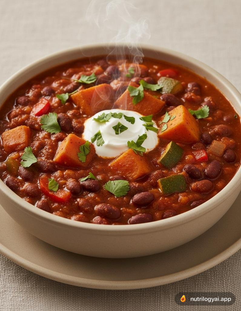Chili di patate dolci