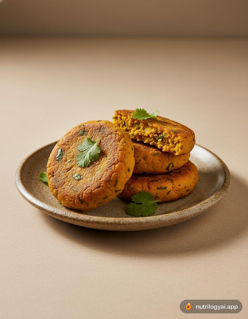 Tikki di Patate Dolci al Forno