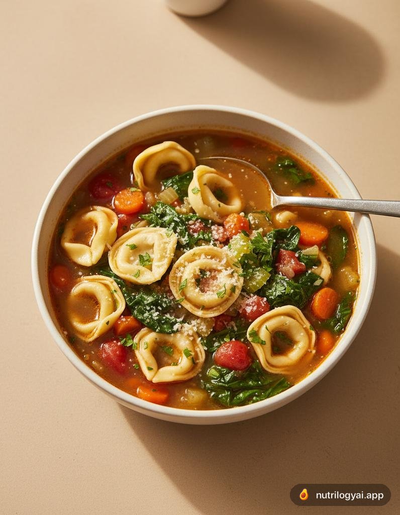 Spinach Tortellini Soup