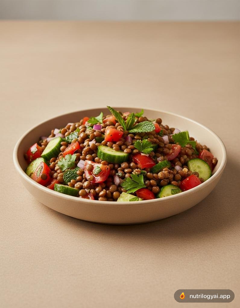 Moroccan Lentil Salad