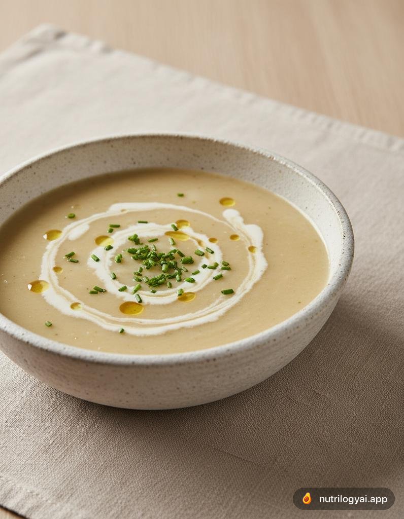 Sopa de Batata e Alho-Poró