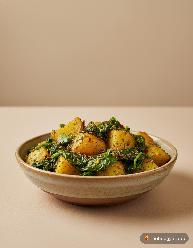 Saag Aloo