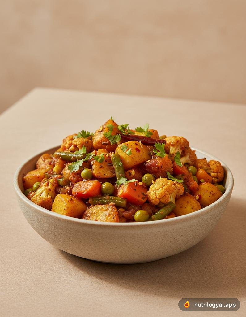 Mixed Vegetable Sabzi