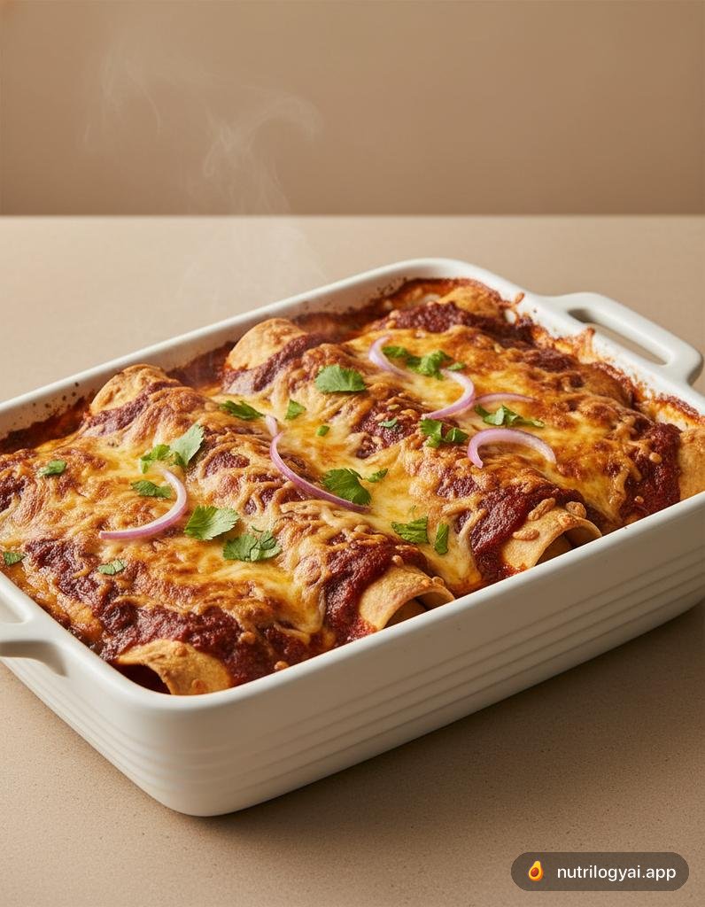 Enchiladas au Poulet