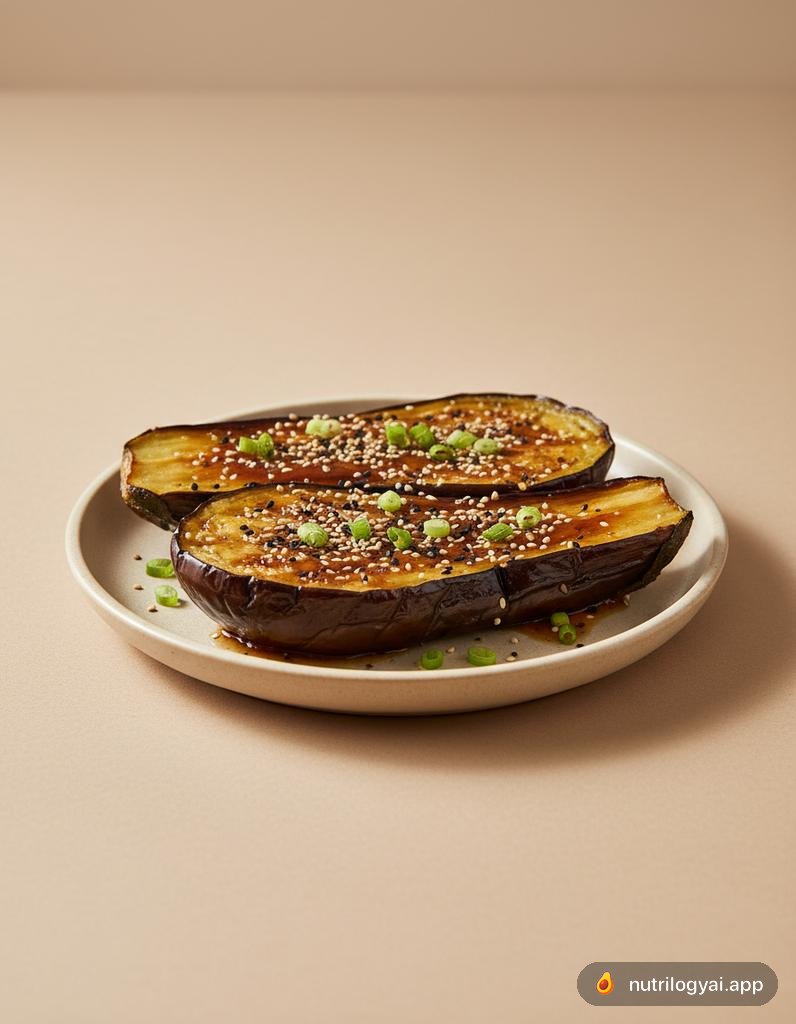 Miso Glazed Eggplant