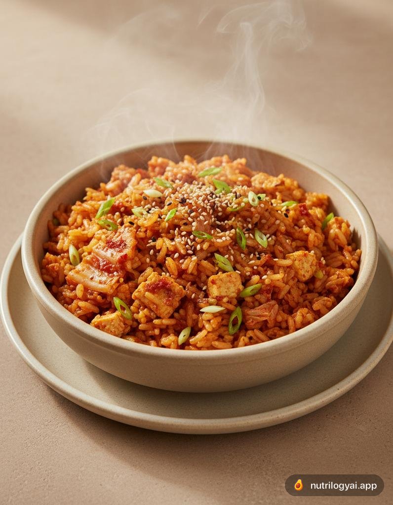 Veganer Kimchi-Bratreis