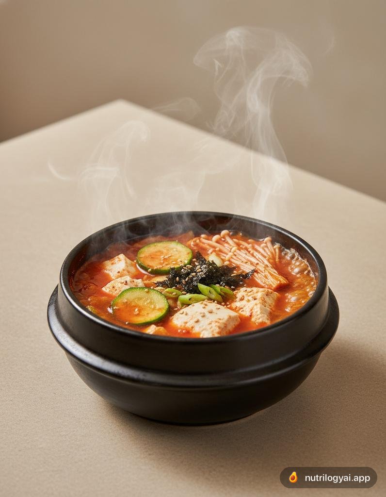 Sundubu Jjigae Végane