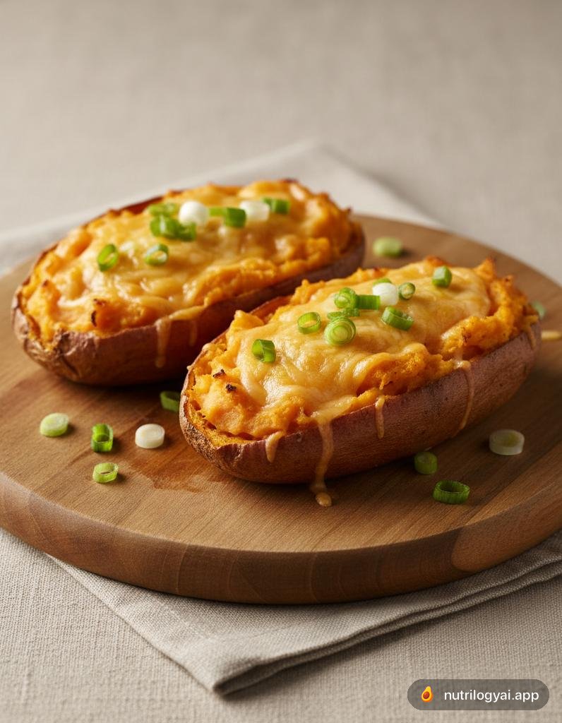 Baked Sweet Potato Skins