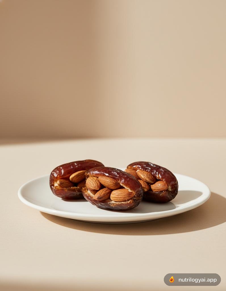 Dates with Almonds