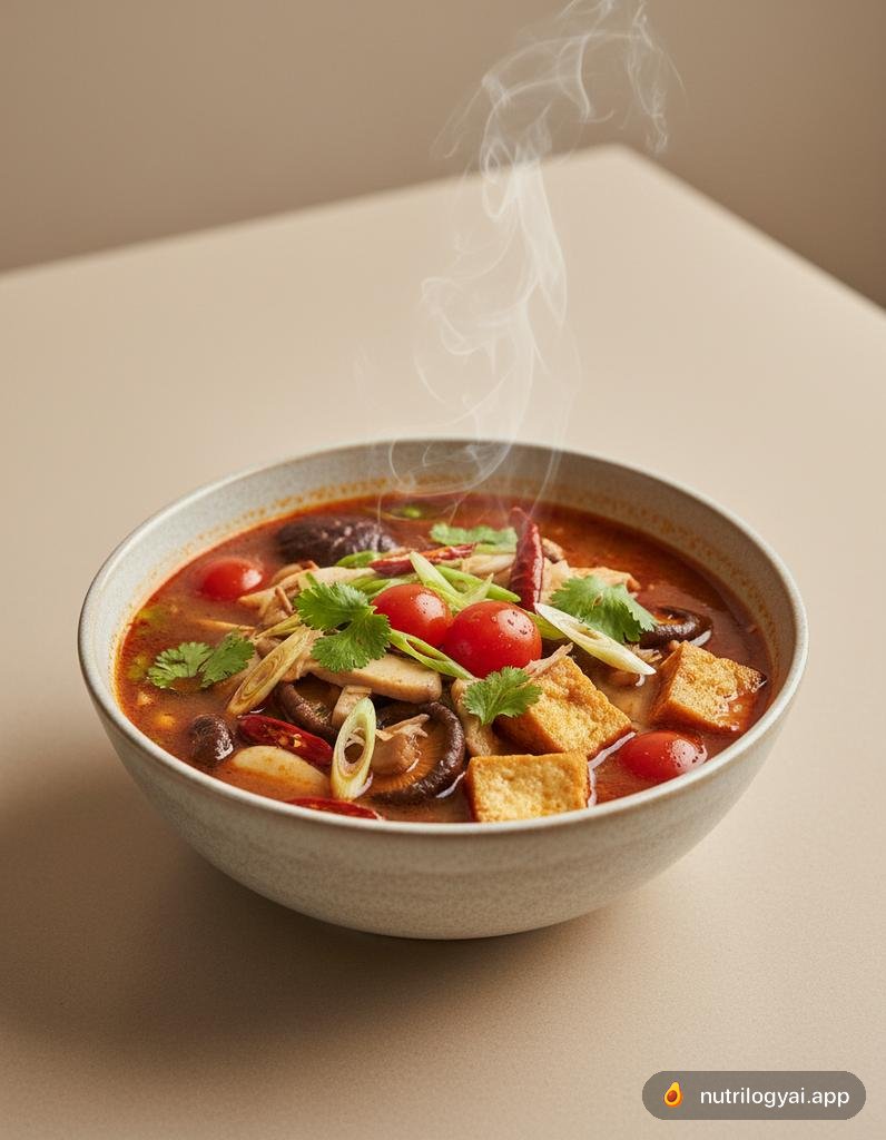 Soupe Tom Yum Végétalienne
