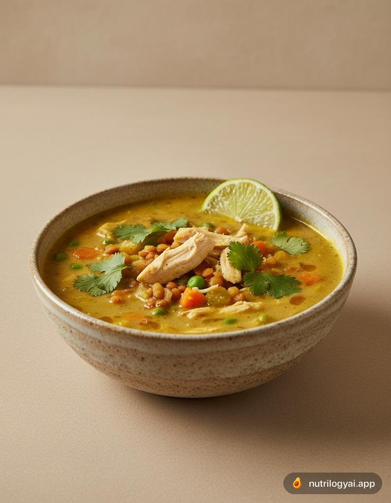 Mulligatawny de frango