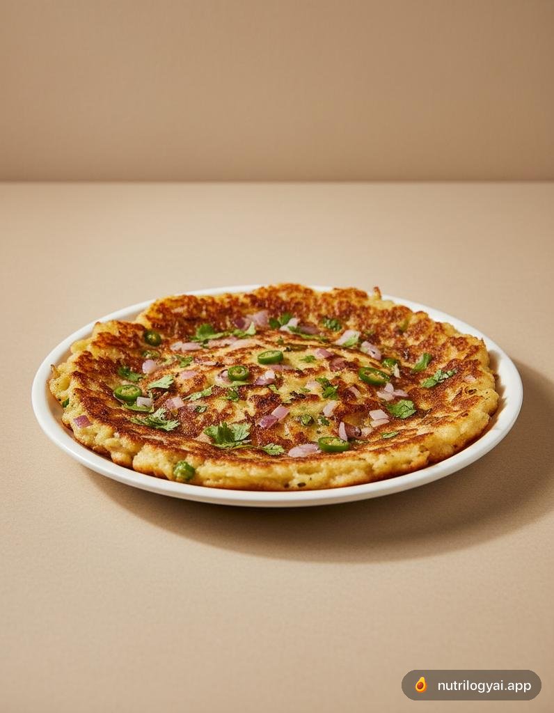 Uttapam de Cebola