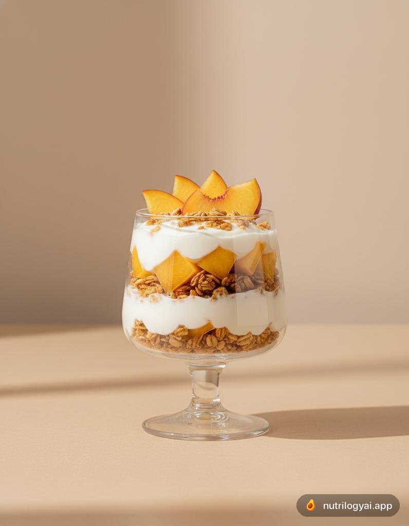 Peach Yogurt Parfait