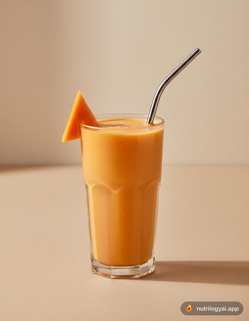 Smoothie de mamão