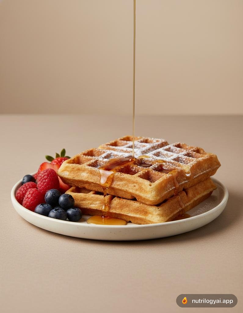 Waffles proteicos