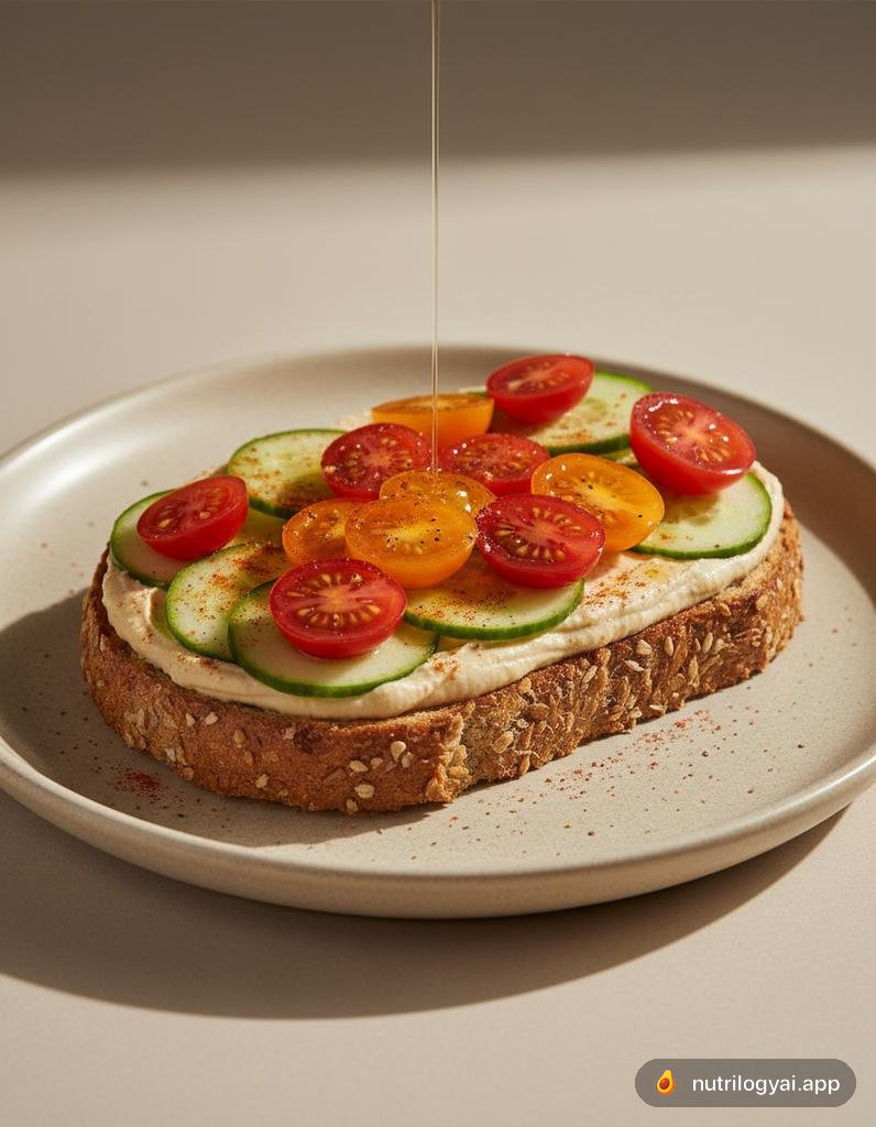 Torrada de Hummus