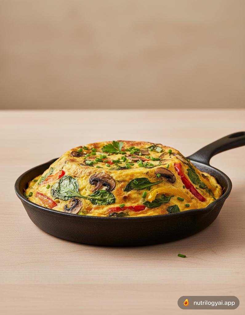 Frittata de Vegetais