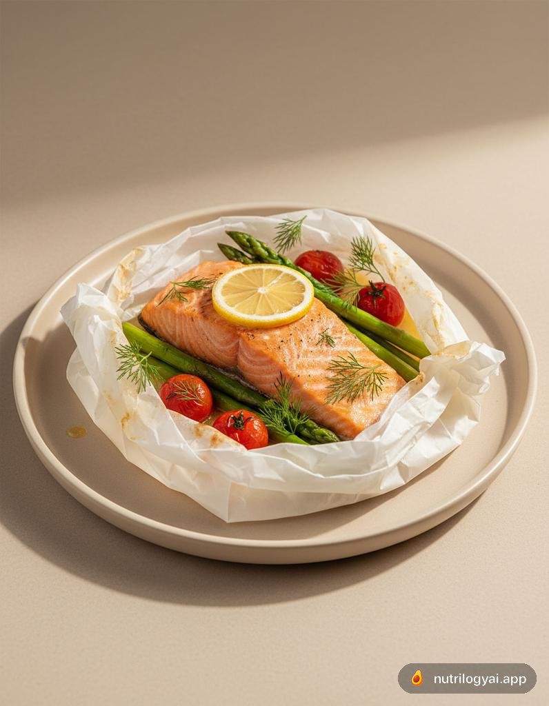 Salmon En Papillote