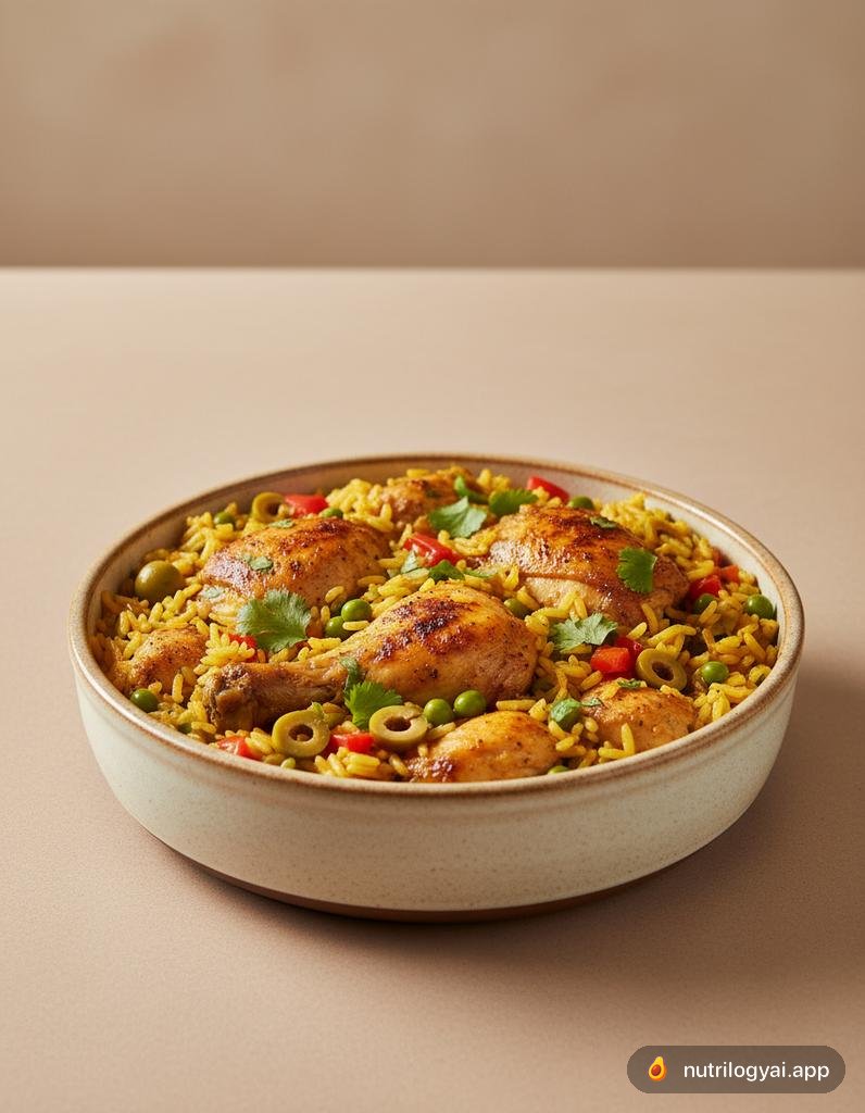 Arroz con Pollo (Reis mit Hähnchen)