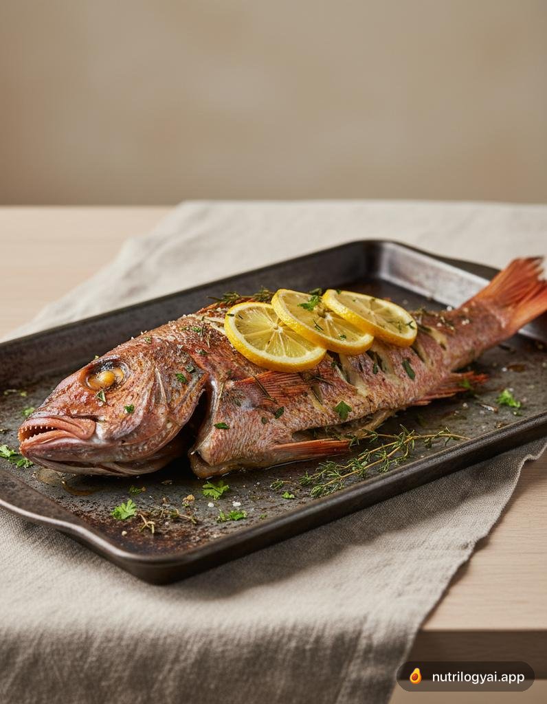 Baked Snapper