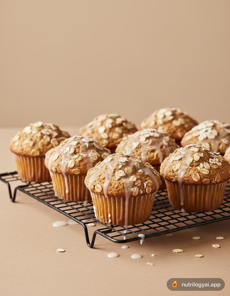 Muffin all'avena