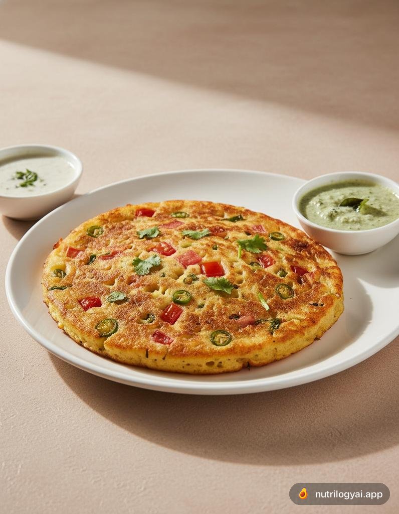 Tomaten-Uttapam