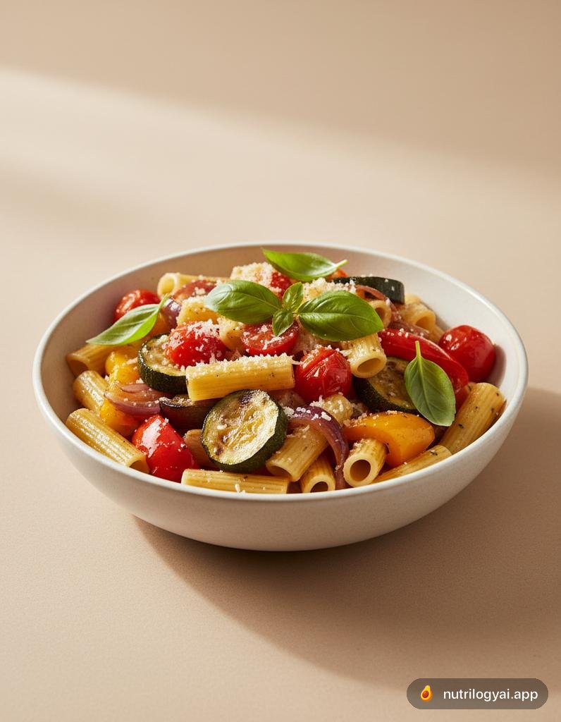 Ziti with Roasted Vegetables