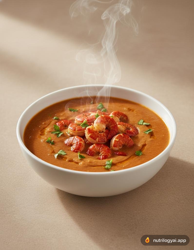 Bisque di gamberi di fiume