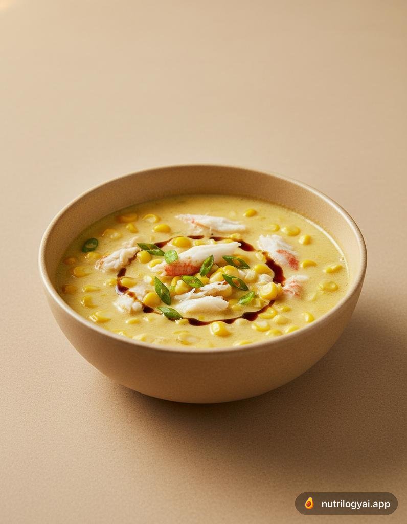 Zuppa di granchio e mais