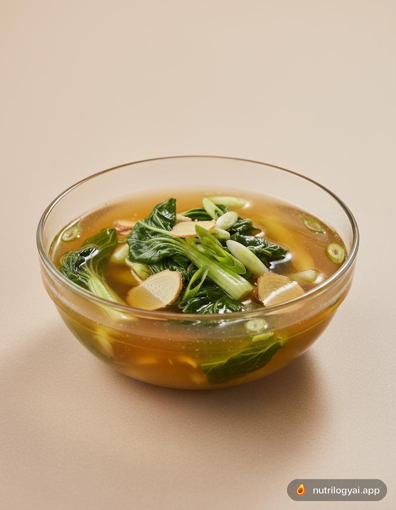 청경채 수프