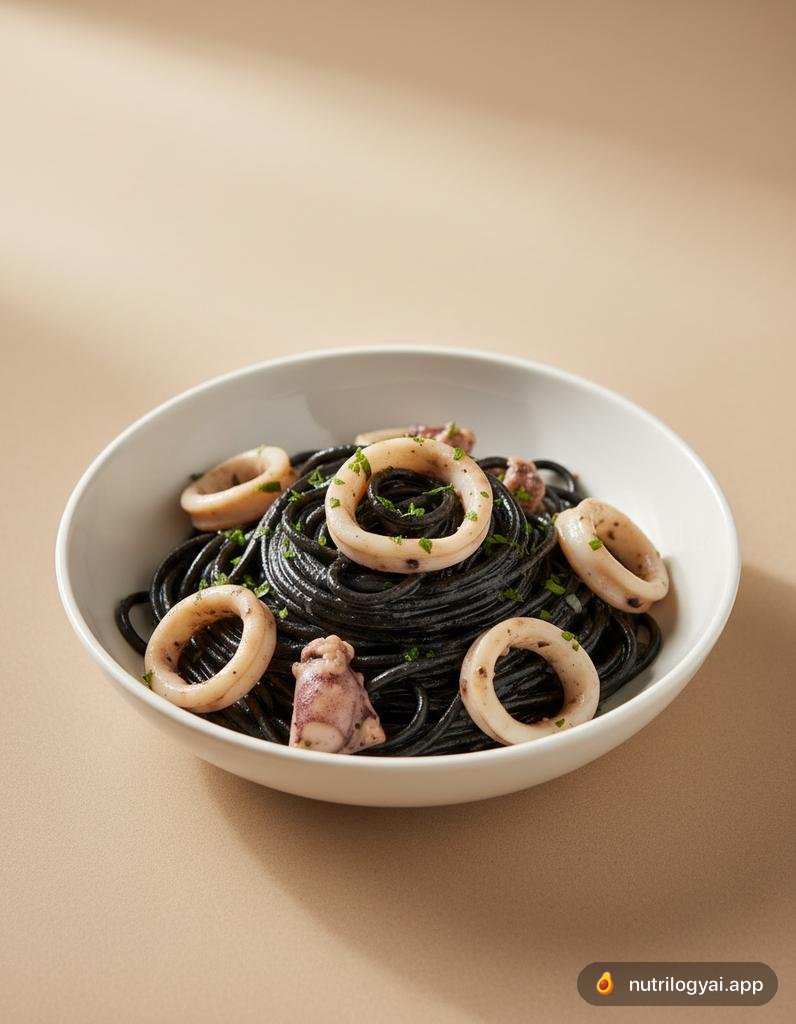 Linguine with Squid Ink