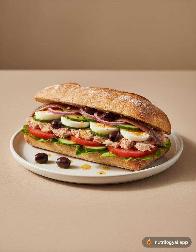 Tuna Niçoise Sandwich