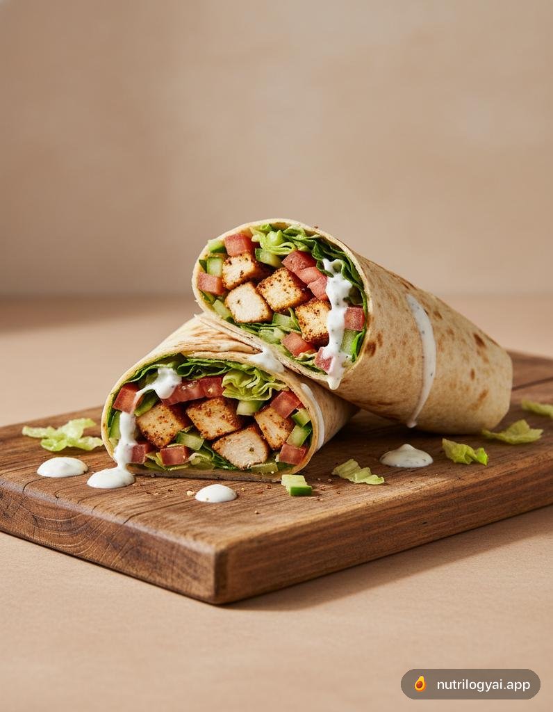 Wrap di pollo Za'atar