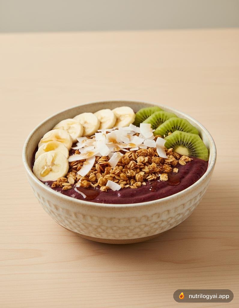 Tigela Tropical de Açaí