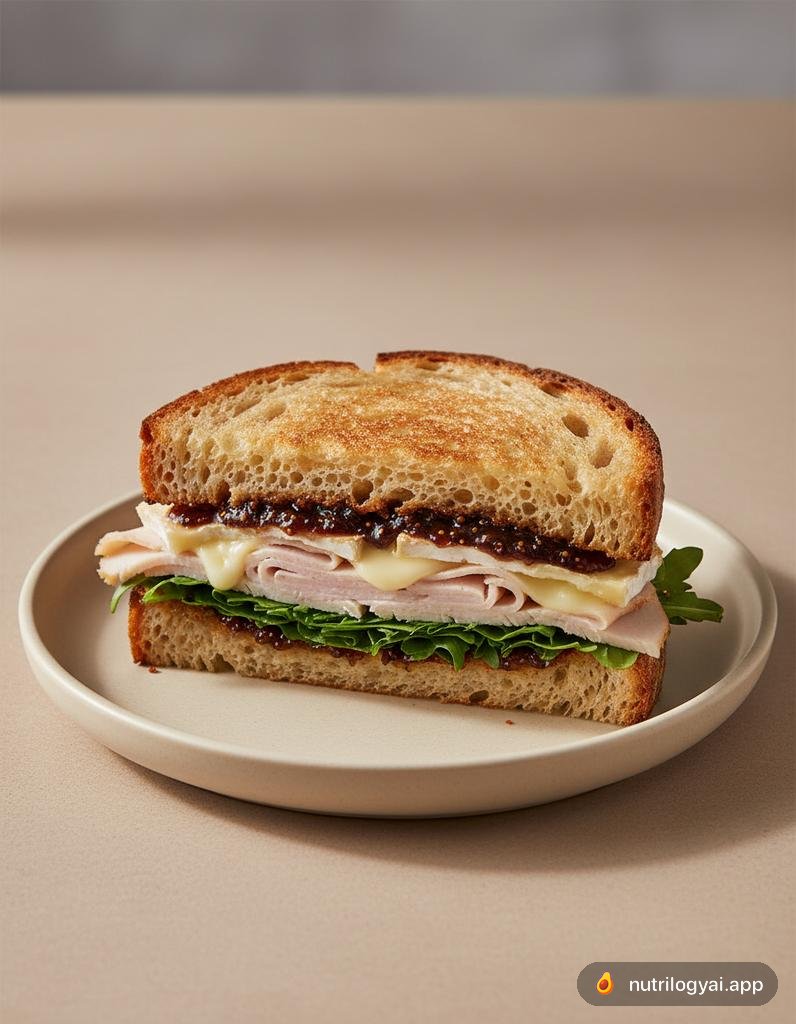 Panino Tacchino, Fichi e Brie