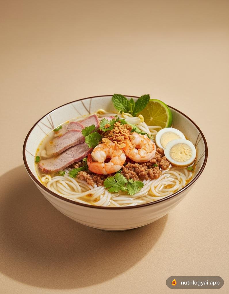 Hu Tieu (Vietnamese Clear Noodle Soup)